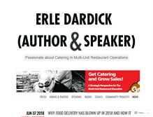 Tablet Screenshot of erledardick.com